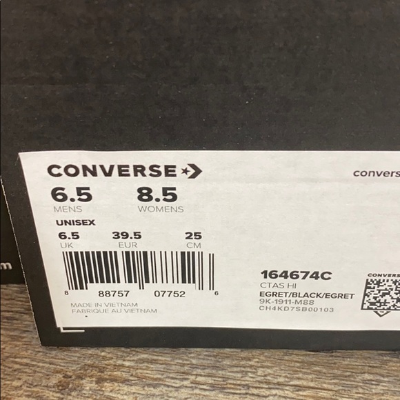 Converse CTAS HI shoes for women - Picture 12 of 12